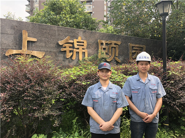 成都小区电梯维修维保-上锦颐园